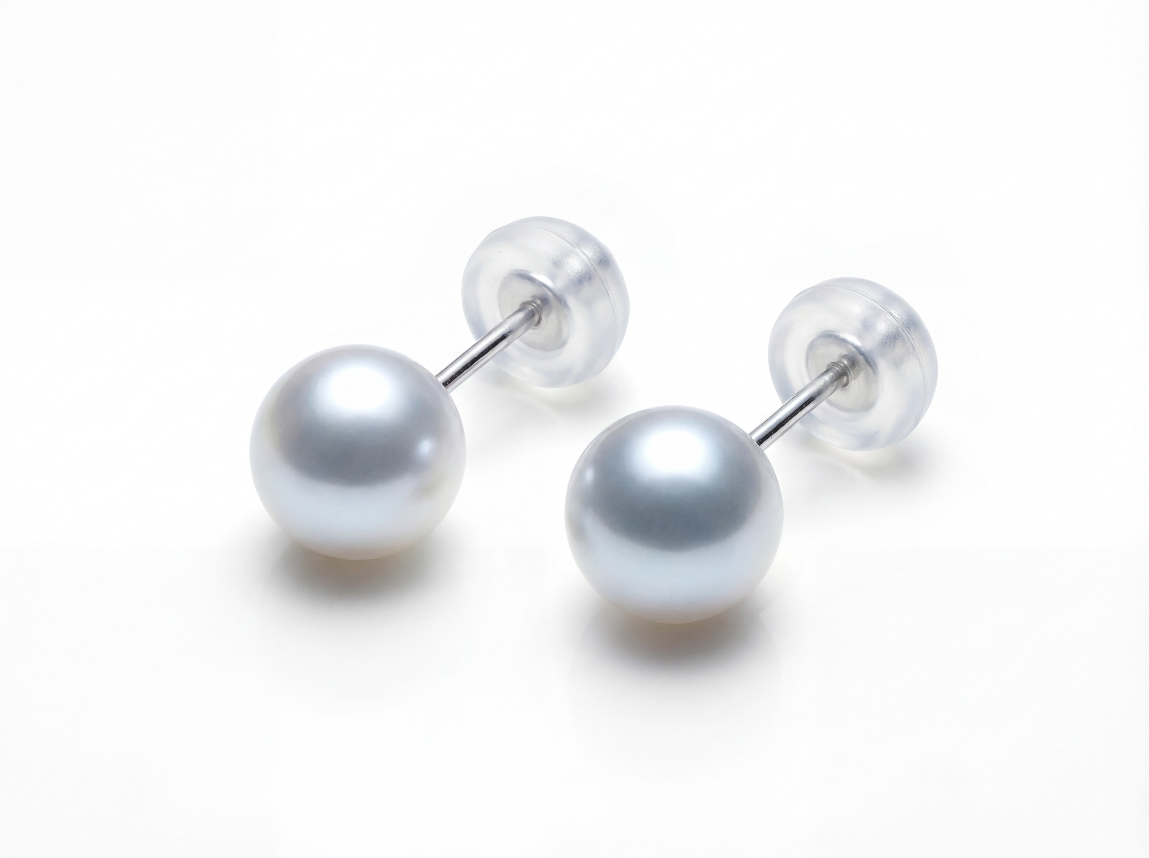 Classic Pearl Stud Earrings