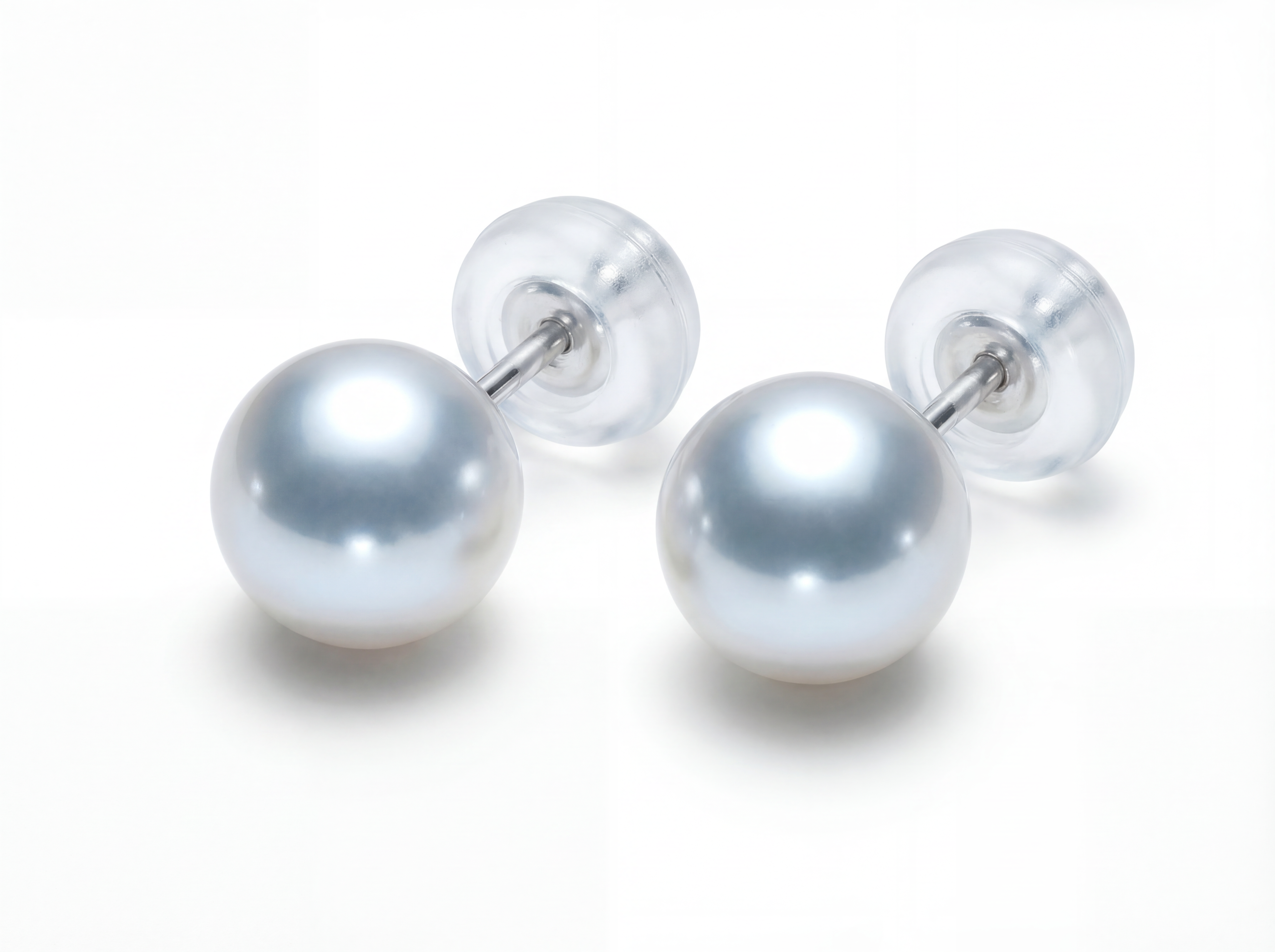 Classic Pearl Stud Earrings
