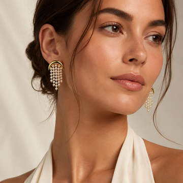 Moonlight Pearl Earrings product view