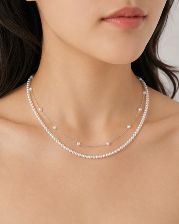 Starlight Pearl Necklace product view