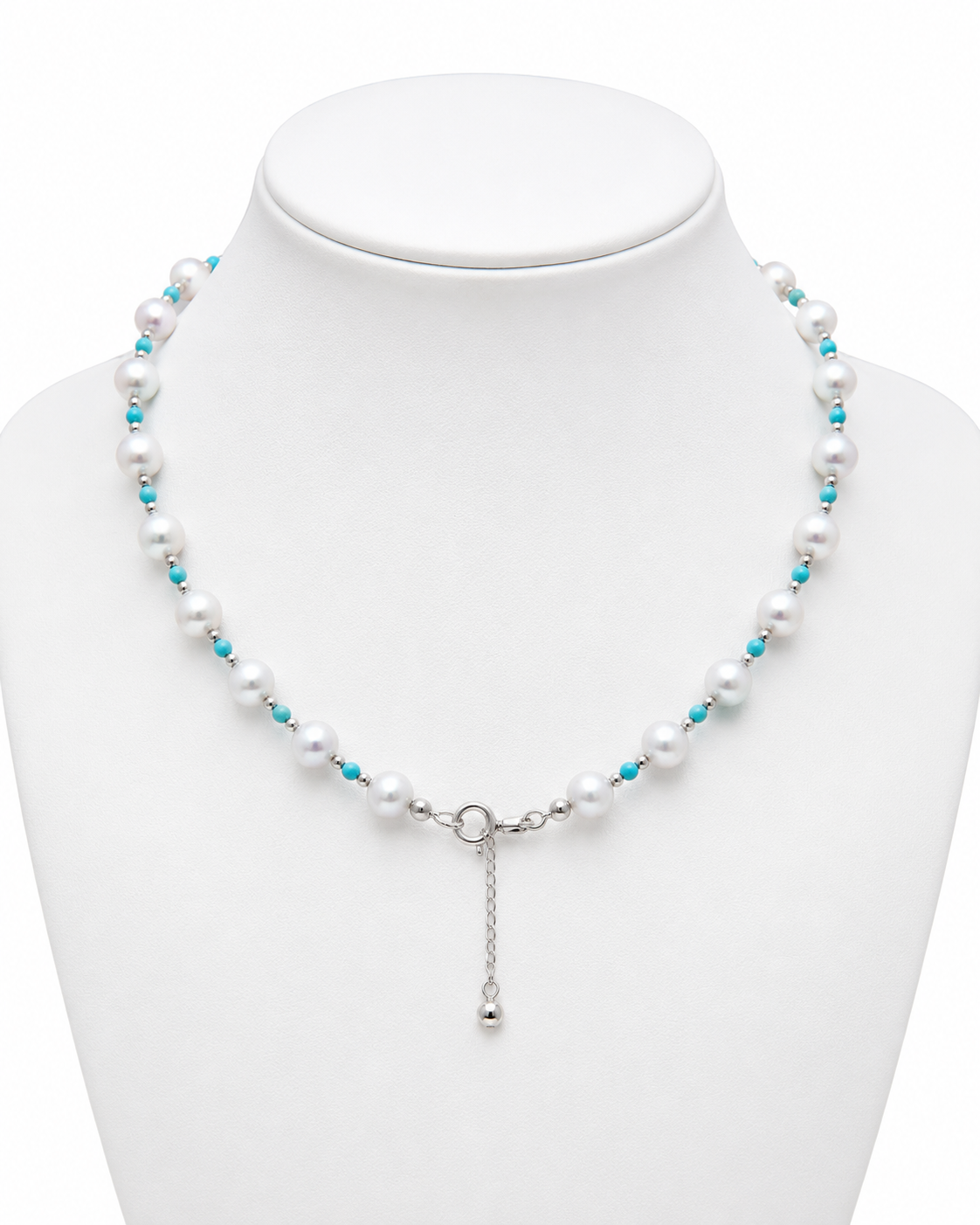 Turquoise Pearl Necklace