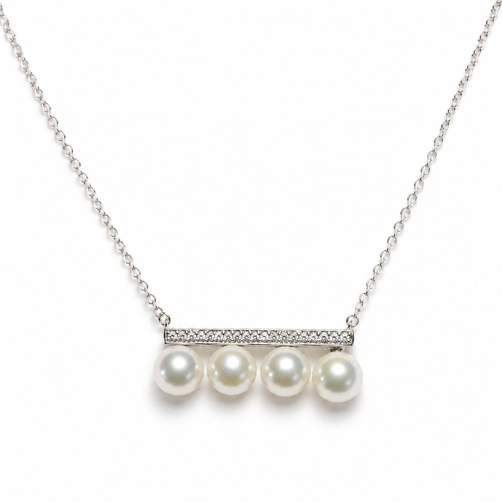 Radiant Pearl Necklace