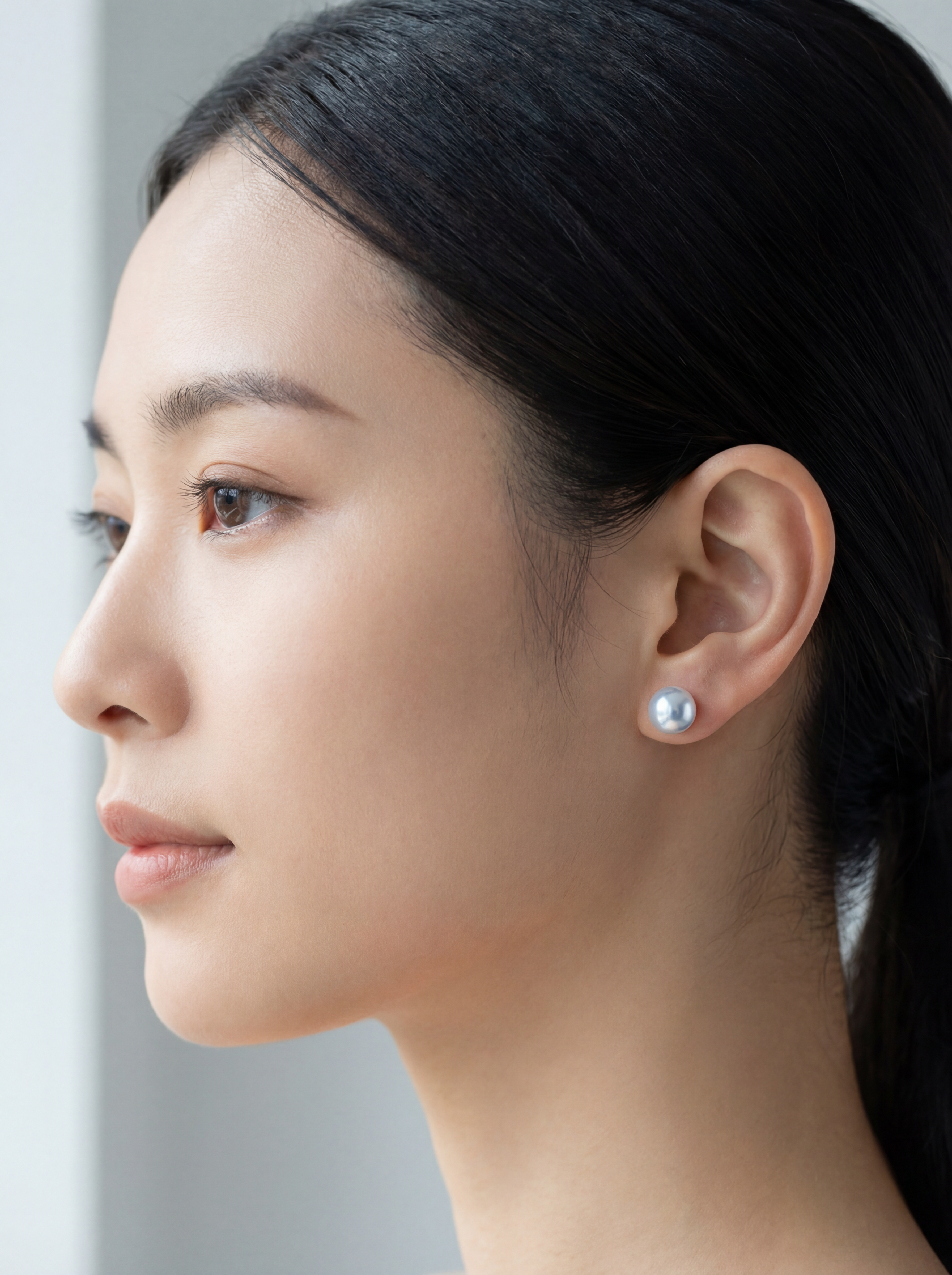 Classic Pearl Stud Earrings